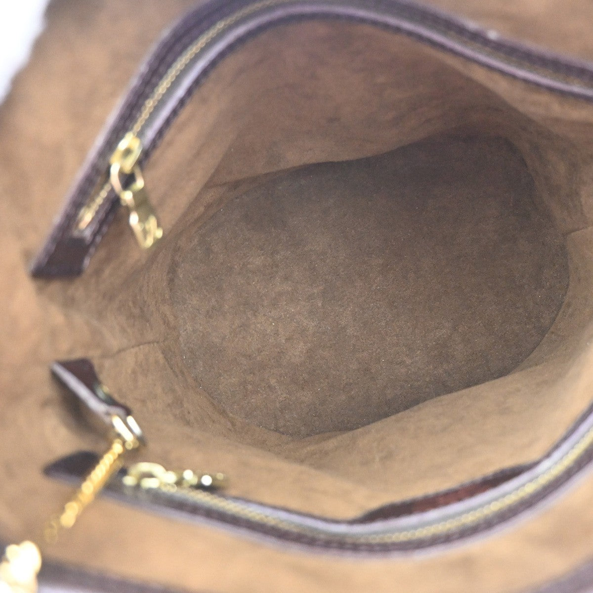LOUIS VUITTON Marais Shoulder Bag Damier Ebene Leather Brown N42240 23YJ104