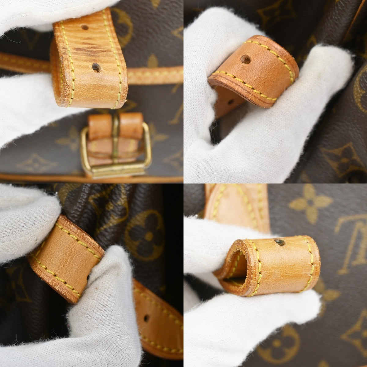LOUIS VUITTON Saumur 35 Shoulder Bag Monogram Leather BN France M42254 70TA659