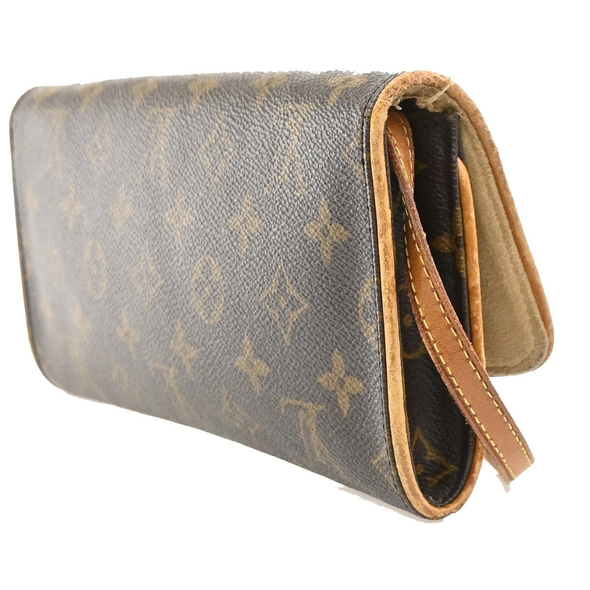 LOUIS VUITTON Pochette Twin GM 2Way Shoulder Bag Monogram Brown M51852 36MA599