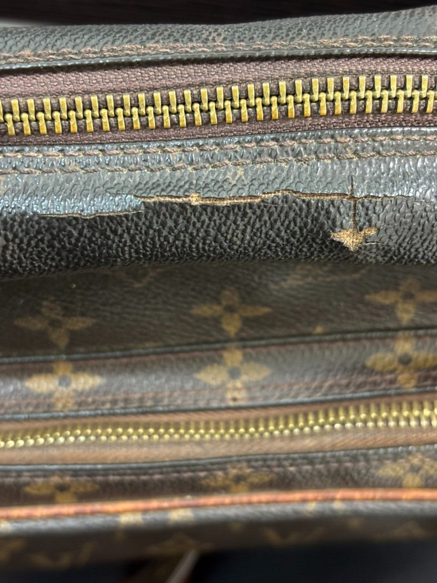 LOUIS VUITTON Nile Crossbody Shoulder Bag Monogram Leather Brown M45244 66SA107