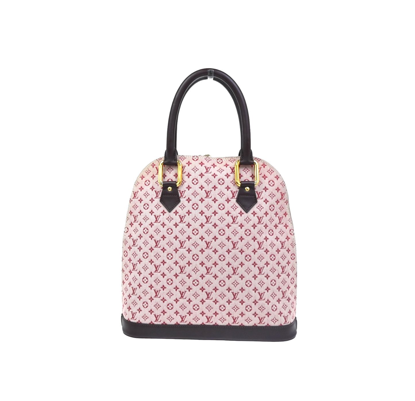 LOUIS VUITTON Alma Haut Hand Bag Monogram Mini Leather Cherry M92204 22RL983