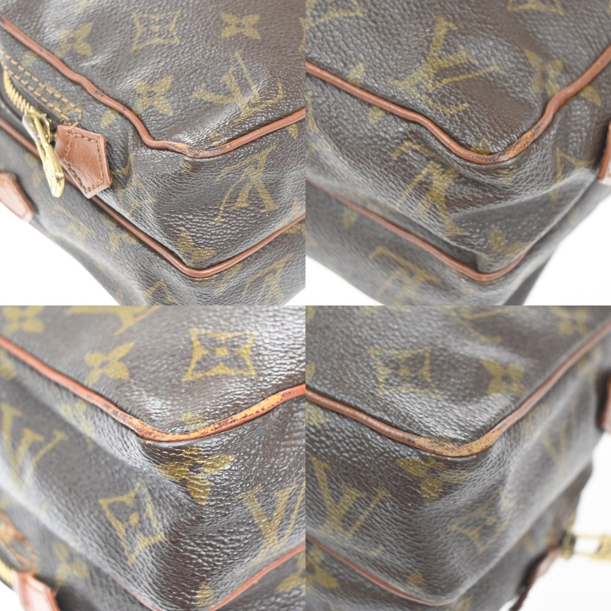 LOUIS VUITTON Mini Amazon Shoulder Bag Monogram Leather Brown M45238 67KC399