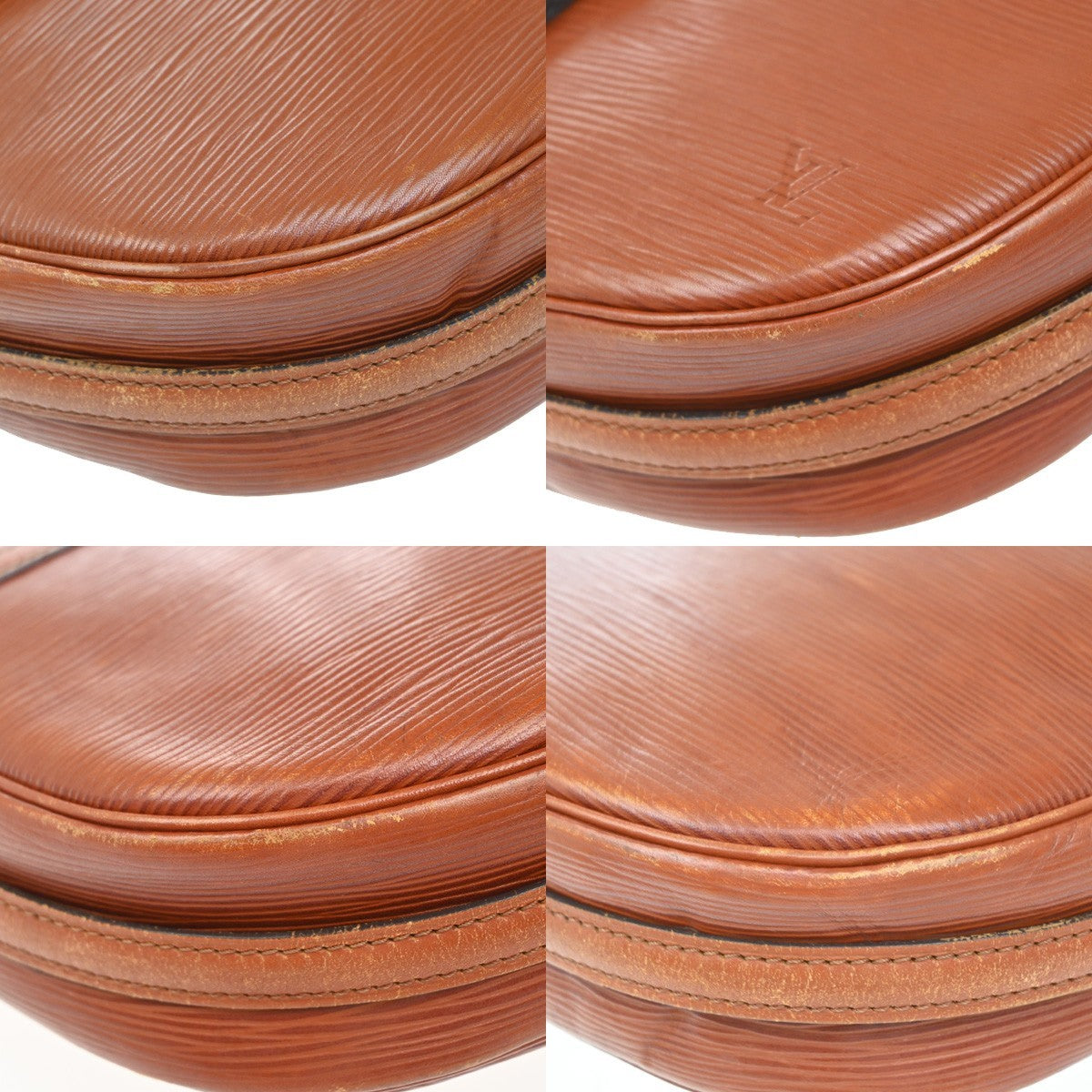 LOUIS VUITTON Jeune Fille MM Shoulder Bag Epi Leather Brown M52153 65EF980
