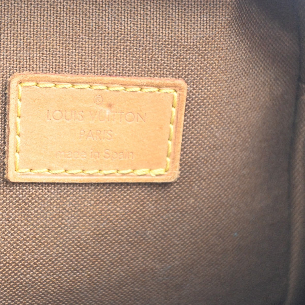 LOUIS VUITTON Pochette Gange Shoulder Bag Monogram Brown Spain M51870 95MA261