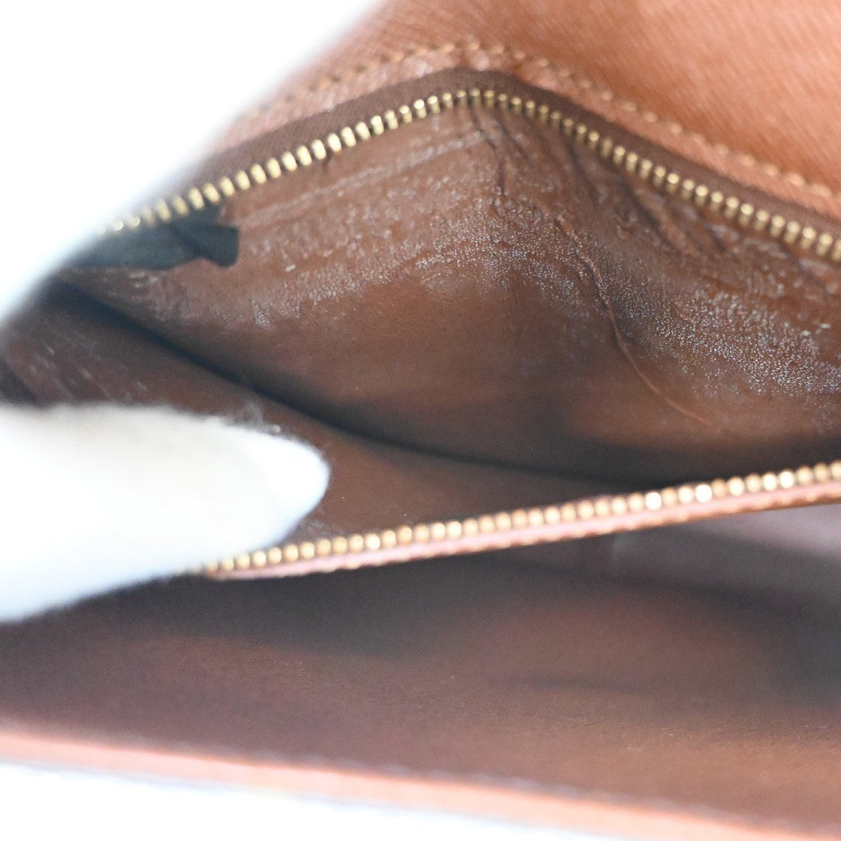 LOUIS VUITTON Saint Cloud GM Shoulder Bag Monogram Leather Brown M51242 80CA689