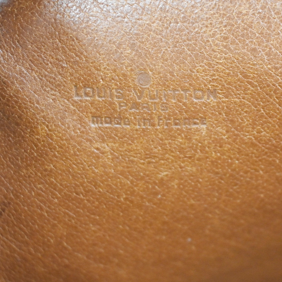 LOUIS VUITTON Logo Pochette Sports Clutch Hand Bag Monogram Leather BN 04KC585