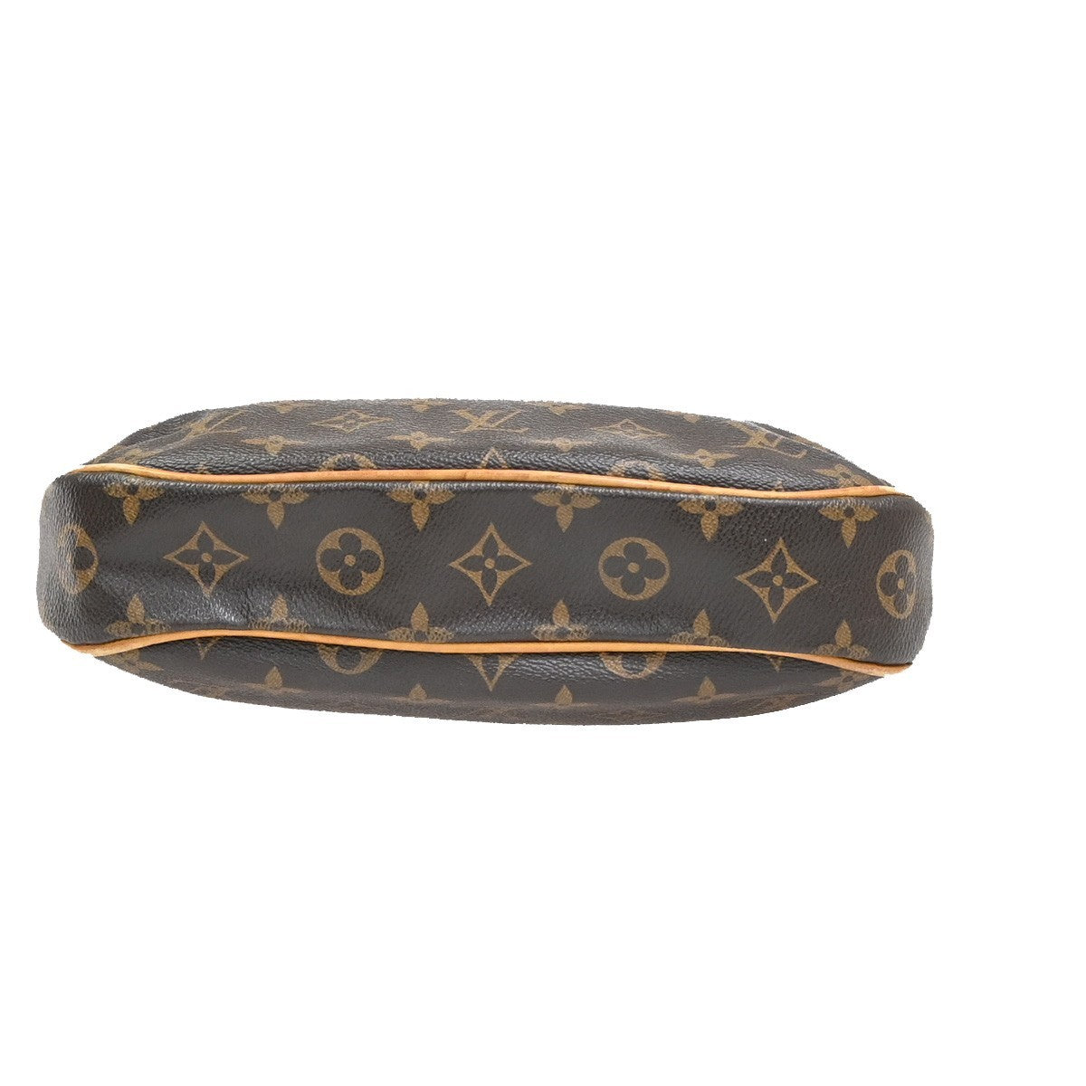LOUIS VUITTON Odeon PM Shoulder Bag Monogram Leather Brown Spain M56390 27MA389