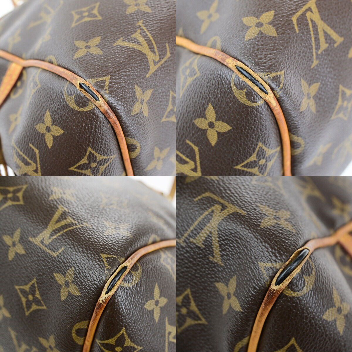 LOUIS VUITTON Montorgueil PM Shoulder Bag Monogram Leather Brown M95565 85SJ491