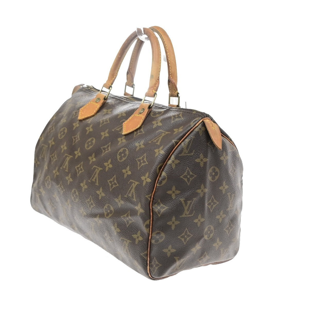 LOUIS VUITTON Speedy 30 Travel Hand Bag Monogram Leather Brown M41526  86SA166