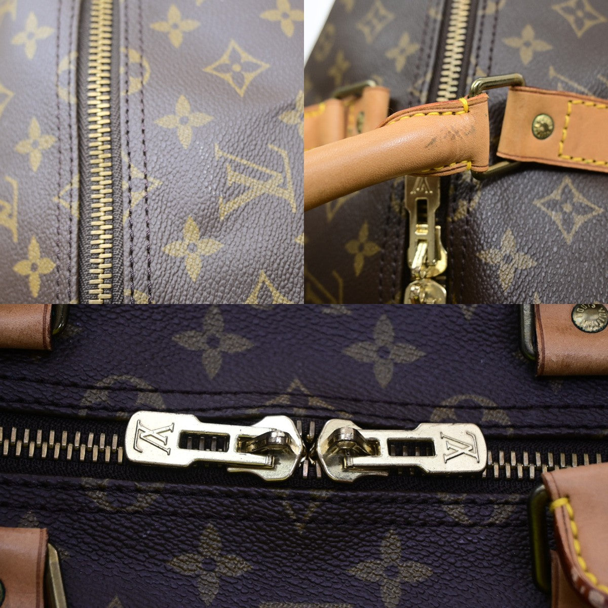 LOUIS VUITTON Keepall Bandouliere 55 Travel Hand Bag Monogram BN M41414 55SA160