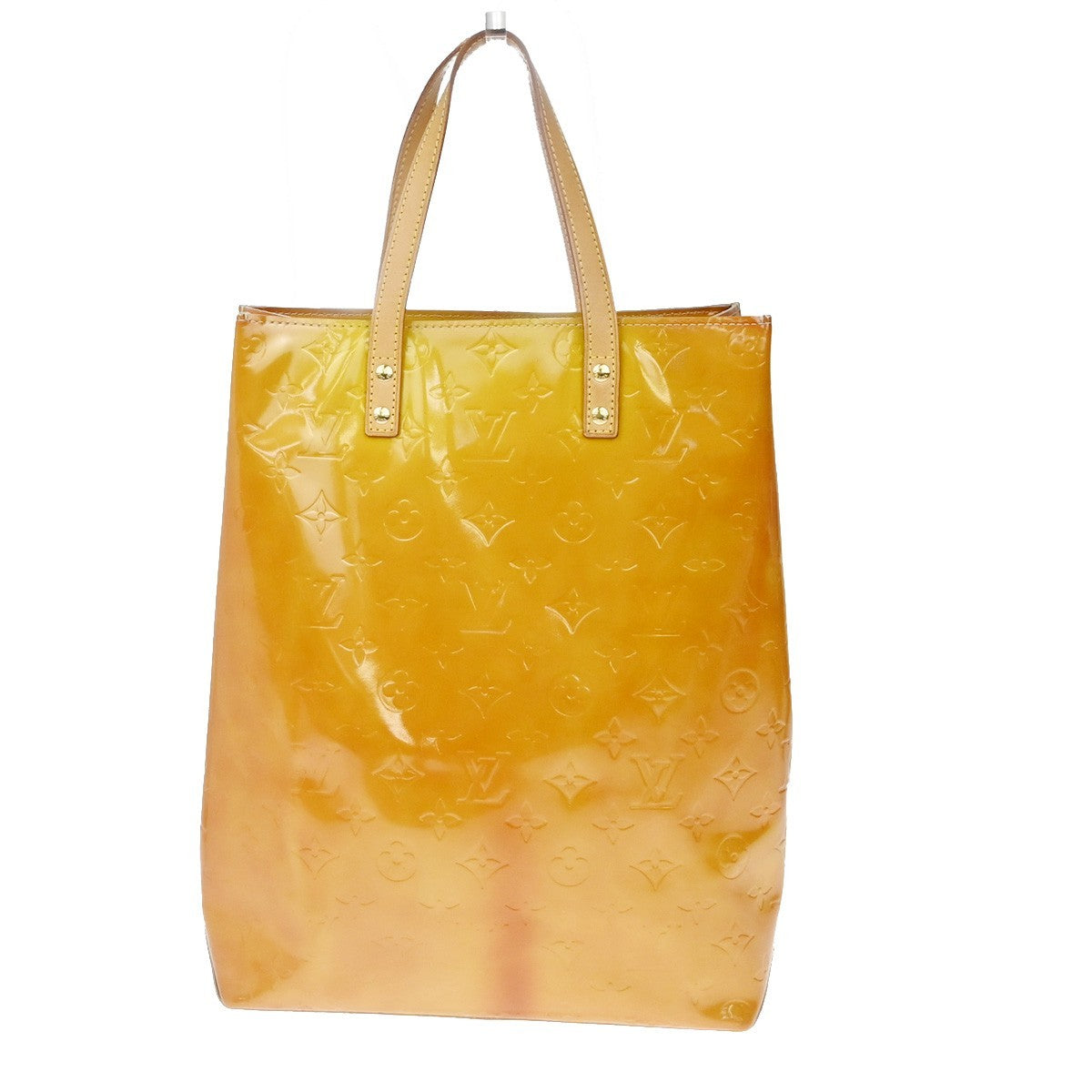 LOUIS VUITTON Read MM Hand Bag Monogram Vernis Patent Leather YW M91141 62KC785