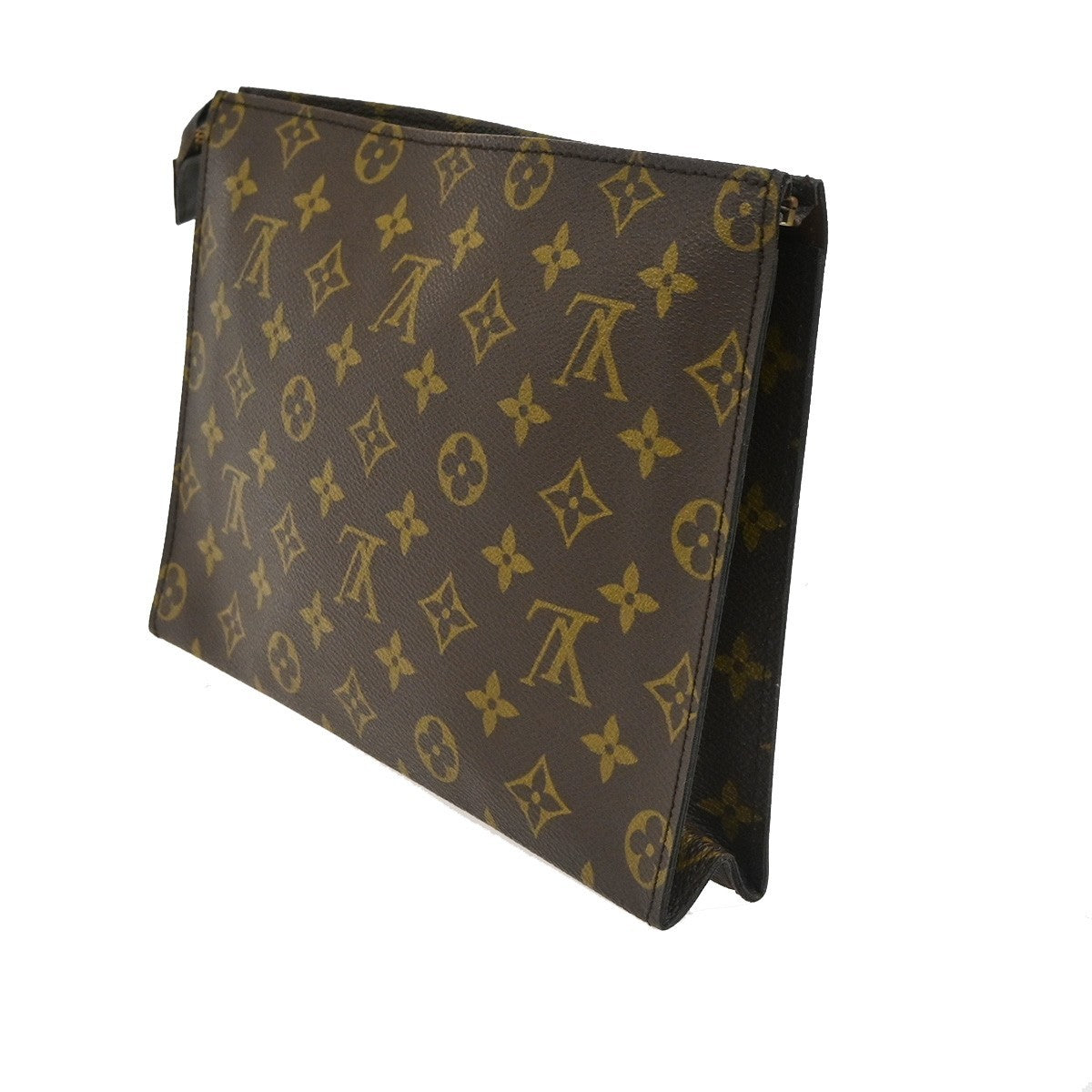 LOUIS VUITTON Poche Toilette 26 Clutch Pouch Bag Monogram Leather M47542 09CB014