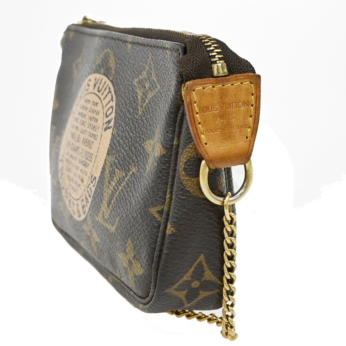 LOUIS VUITTON T&B Mini Pochette Accessoires Hand Bag Monogram BN M60153 88EF895