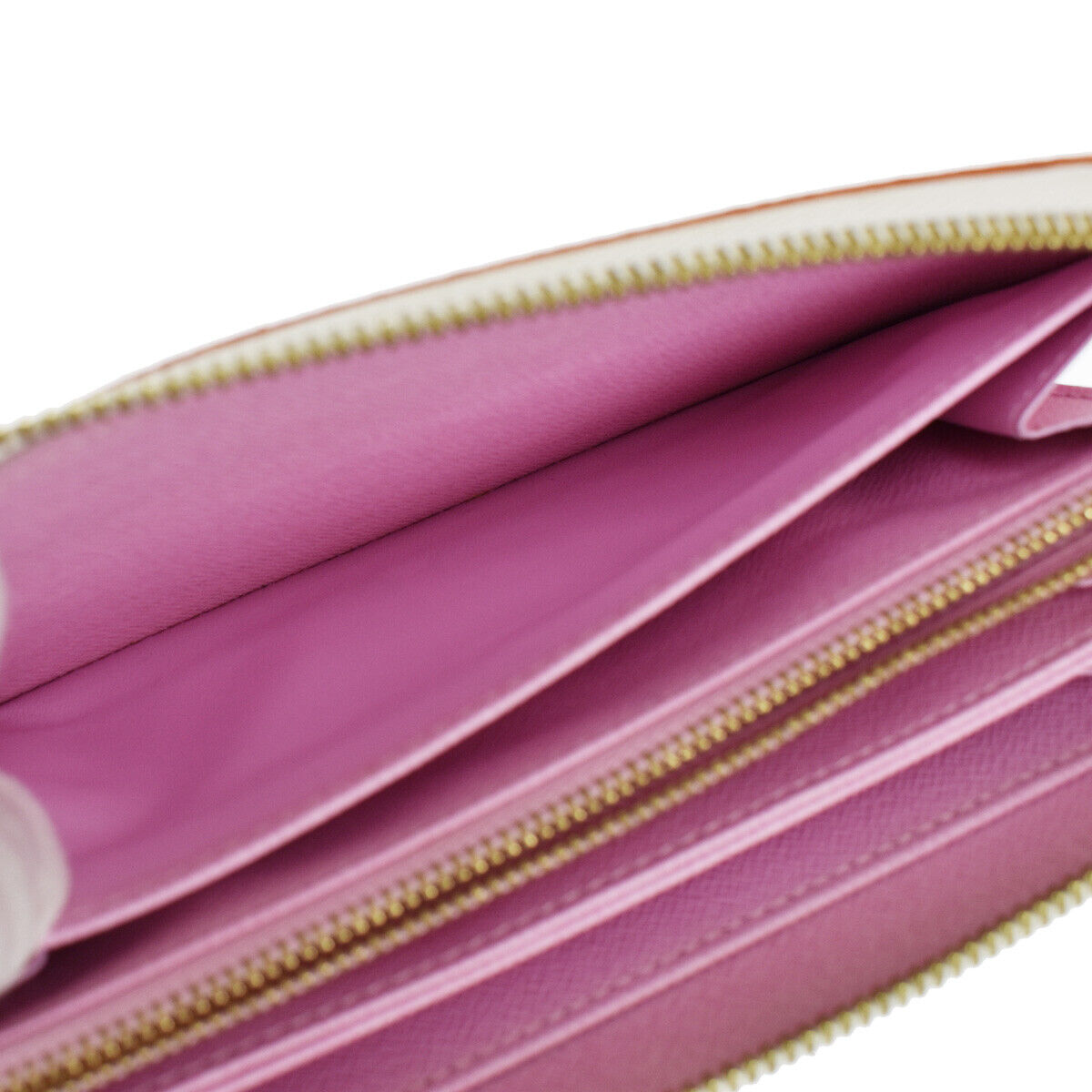 LOUIS VUITTON Zippy Wallet Monogram Multi White Pink Spain M60241 21RH513