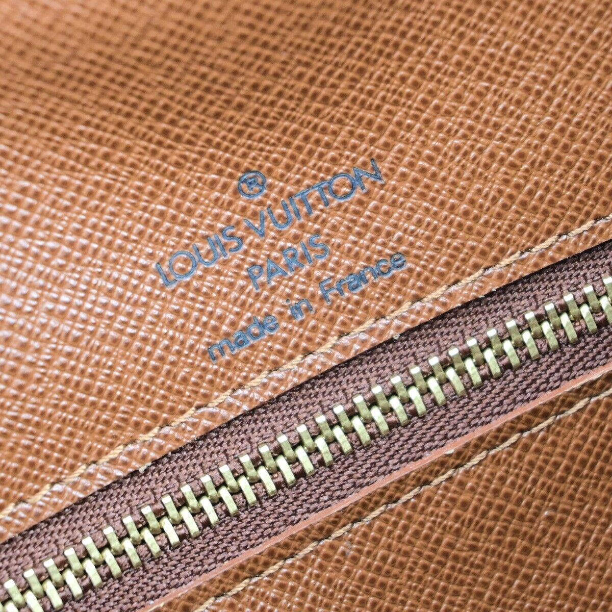 LOUIS VUITTON Boulogne 30 Shoulder Bag Monogram Leather Brown M51265 41EB469