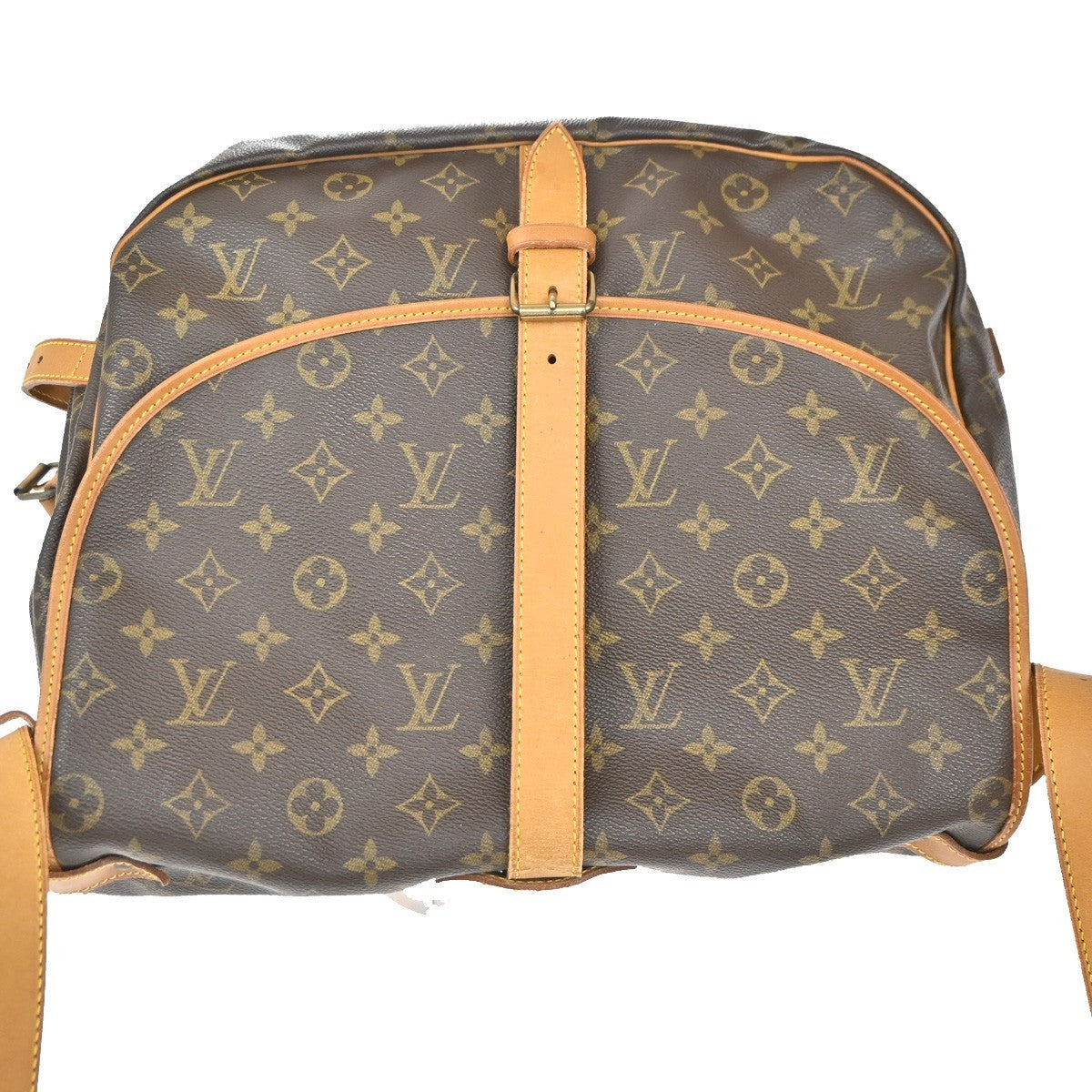 LOUIS VUITTON Saumur 35 Shoulder Bag Monogram Leather BN France M42254 79KC172