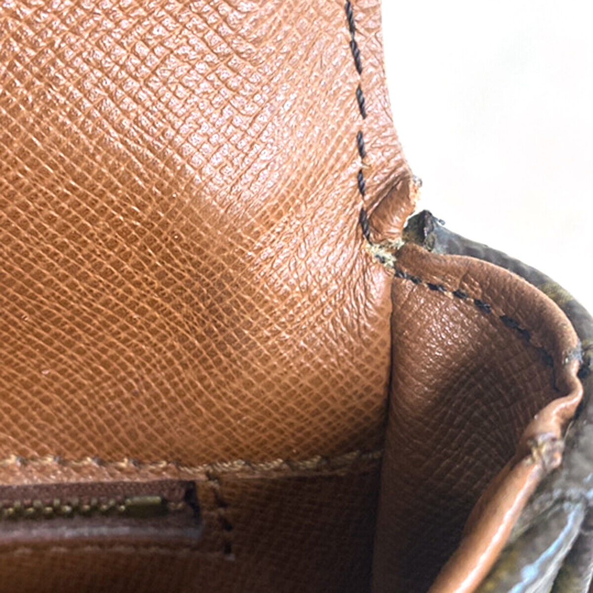 LOUIS VUITTONI Chantilly MM Shoulder Bag Monogram Leather Brown M51233 62YG613