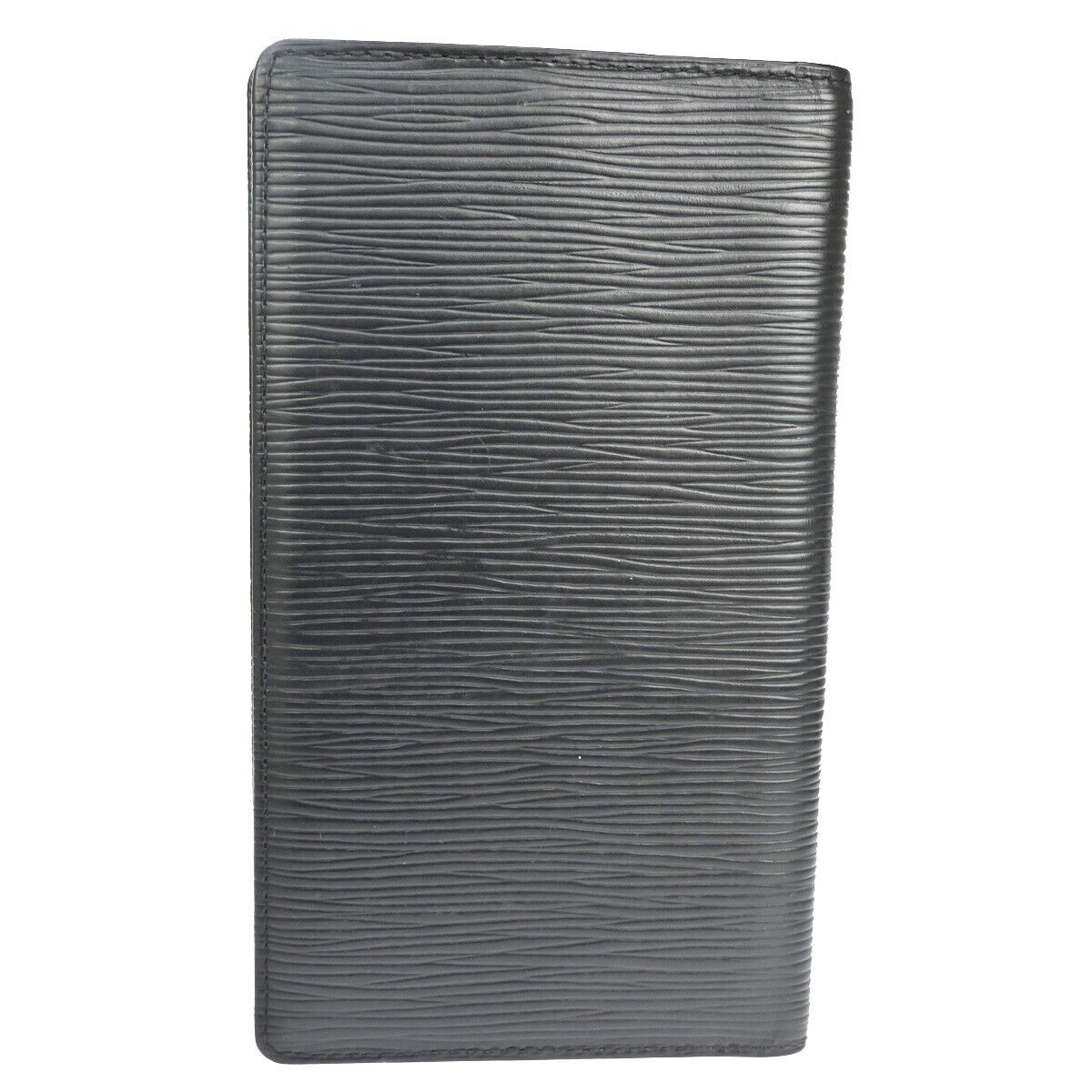 LOUIS VUITTON Porte Shekie Cult Credi Bifold Epi Black Leather M63732 01SH132