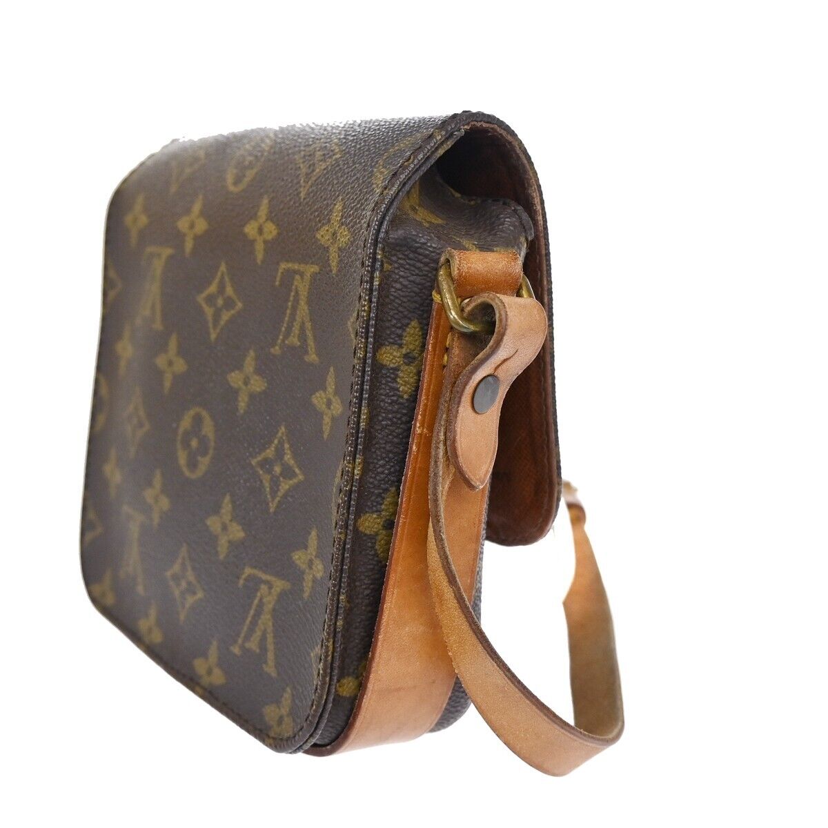 LOUIS VUITTON Mini Cartouchiere Shoulder Bag Monogram Leather BN M51254 35DA049