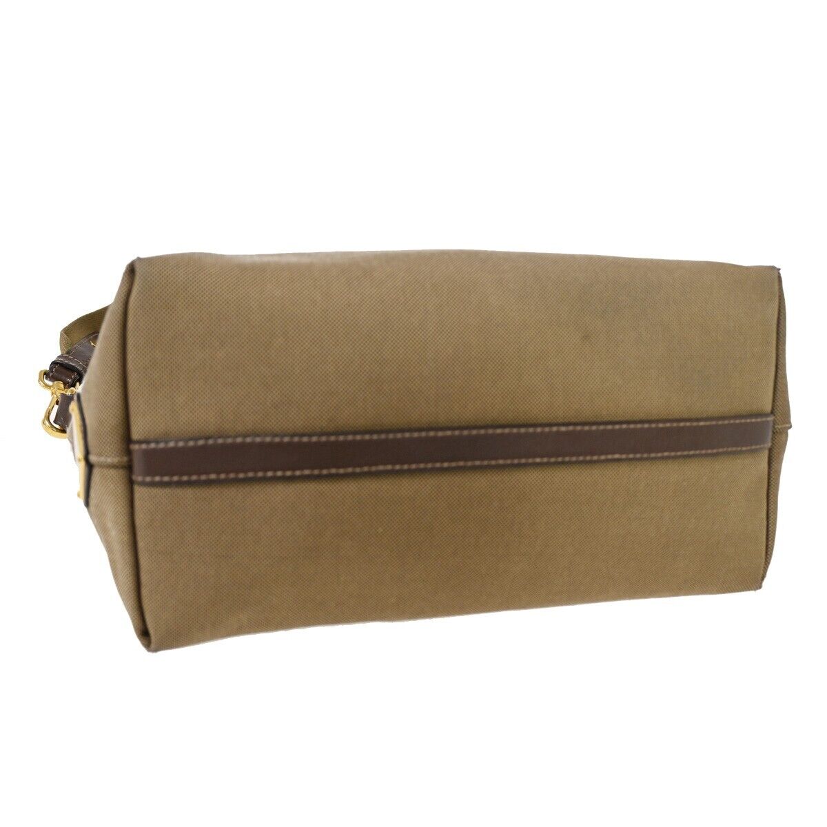 PRADA MILANO 2Way Crossbody  Shoulder Bag Canvas Leather Brown  70SH177