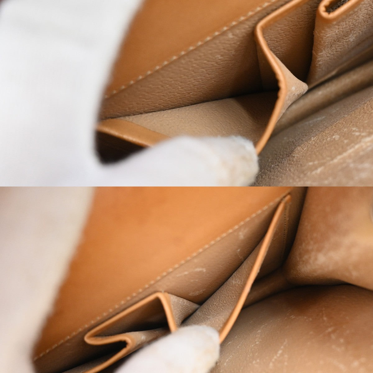 CELINE Logo Macadam Pattern Hand Bag PVC Leather Brown GHW Italy 67EF790