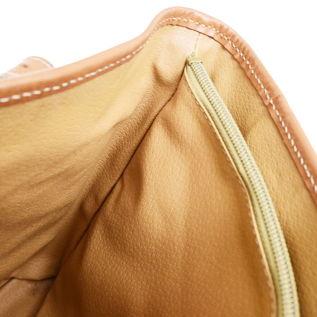 CELINE Logo Macadam Pattern Shoulder Tote Bag PVC Leather Brown GHW 62SJ475