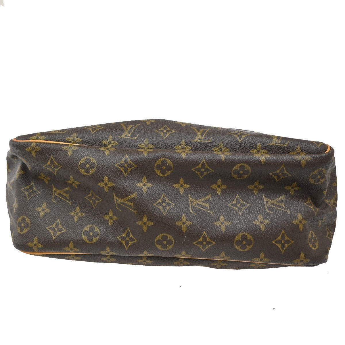 LOUIS VUITTON LV Logo Deauville Hand Bag Monogram Leather Brown M47270 76DA003