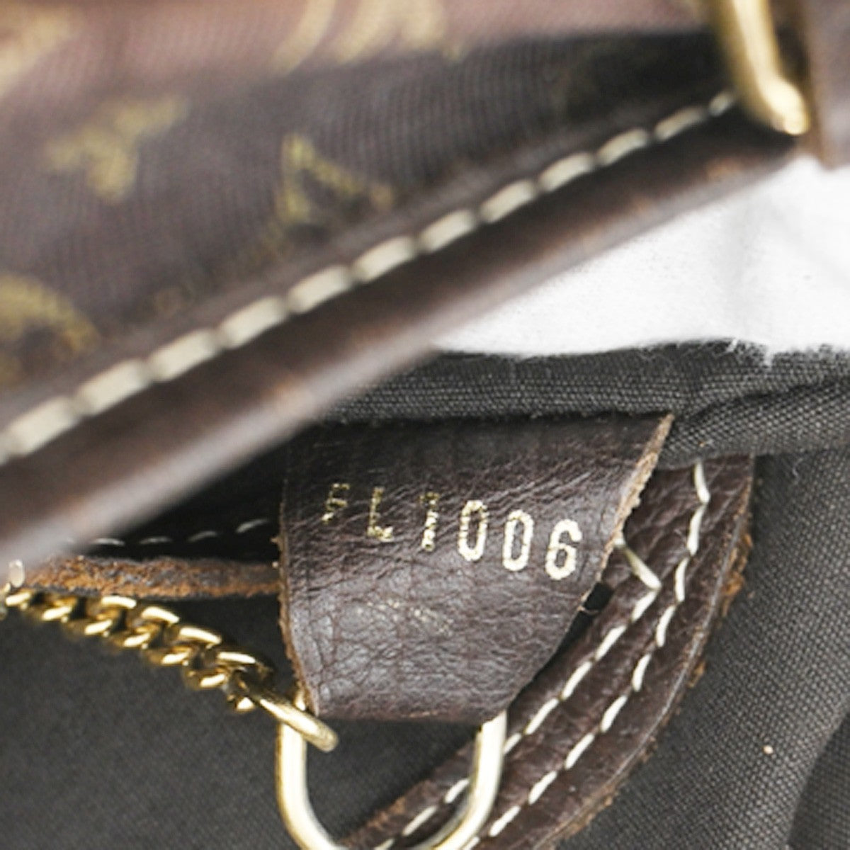 LOUIS VUITTON BUCKET PM Shoulder Tote Bag Monogram Mini Lin Brown M95226 67KP103
