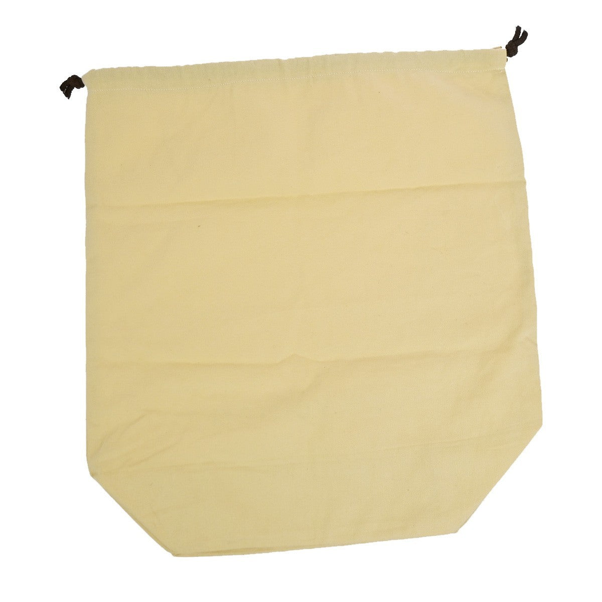 LOUIS VUITTON Logo 10 Set Dust Bags Drawstring Canvas Cotton Beige Brown 09DA260
