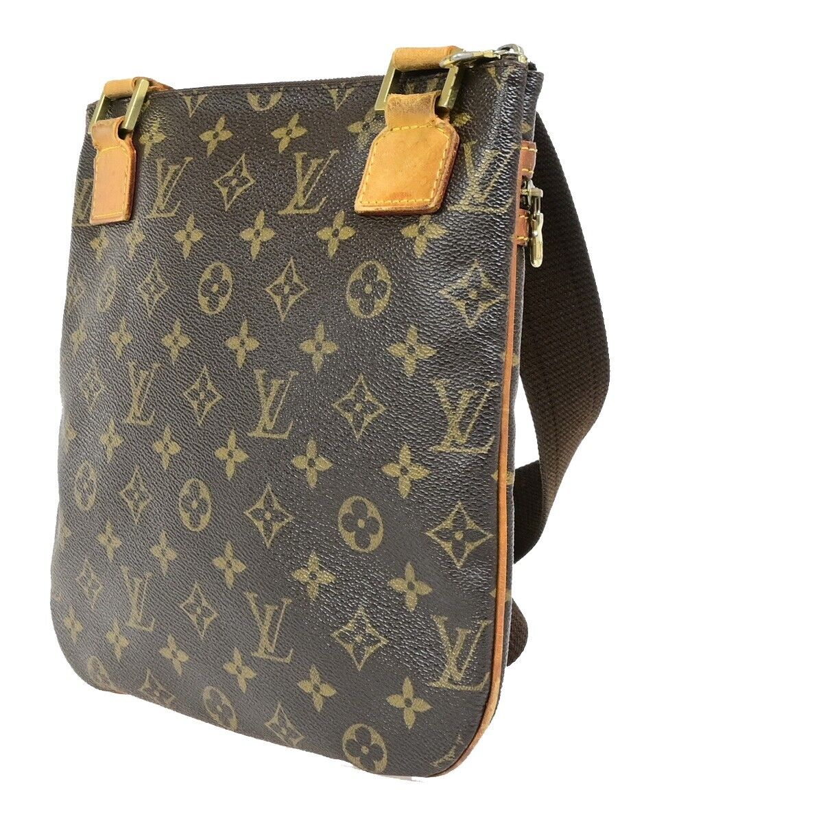 LOUIS VUITTON Pochette Bosphore Shoulder Bag Monogram Leather BN M40044 35EC569