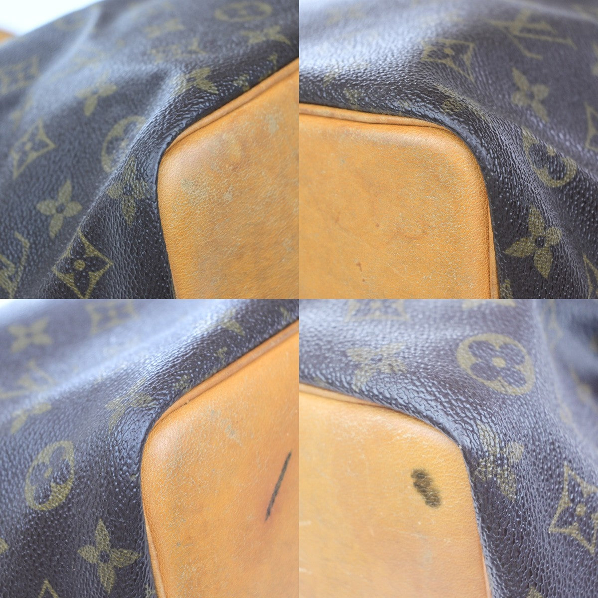 LOUIS VUITTON Petit Noe Drawstring Shoulder Bag Monogram Leather M42226 70MA705