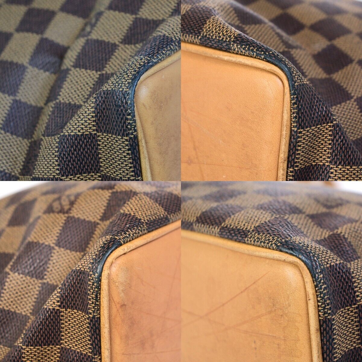 LOUIS VUITTON Columbine Shoulder Bag Damier Ebene Leather N99037 Edition 79EB587
