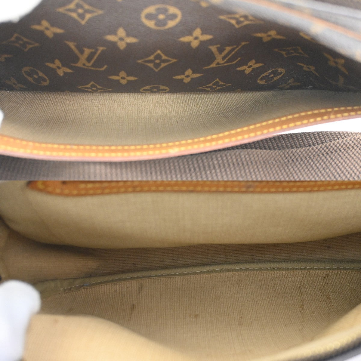 LOUIS VUITTON Reporter Crossbody Shoulder Bag Monogram Leather BN M45254 35KC834
