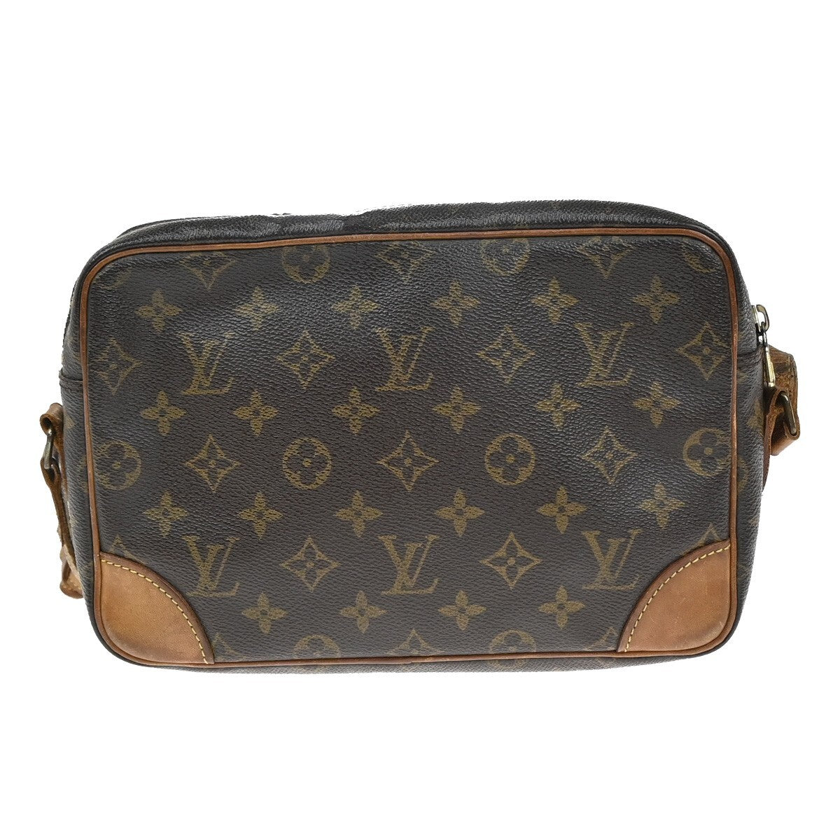 LOUIS VUITTON Trocadero 27 Shoulder Bag Monogram Leather Brown M51274 68EE227