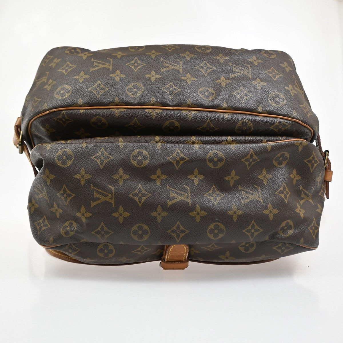 LOUIS VUITTON Saumur 35 Shoulder Bag Monogram Leather BN France M42254 86CA840