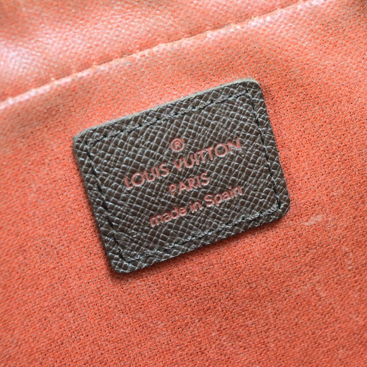 LOUIS VUITTON Trousse Toilette Pouch Clutch Bag Damier Leather BN N47623 85EC573