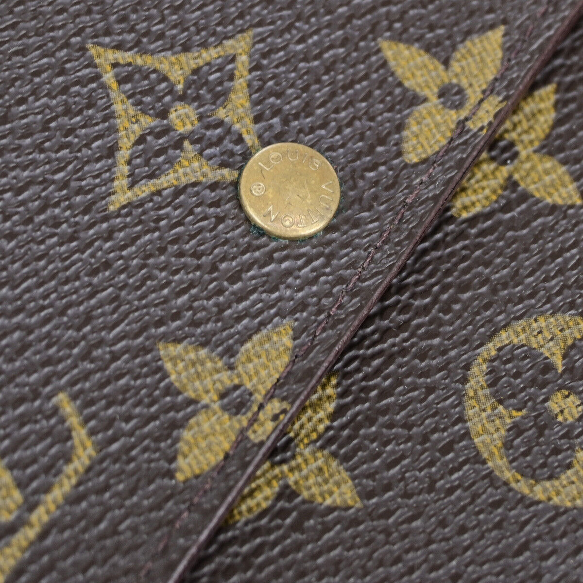 LOUIS VUITTON Porte Tresor Etui Papier Trifold Wallet Monogram BN M61202 01YE842