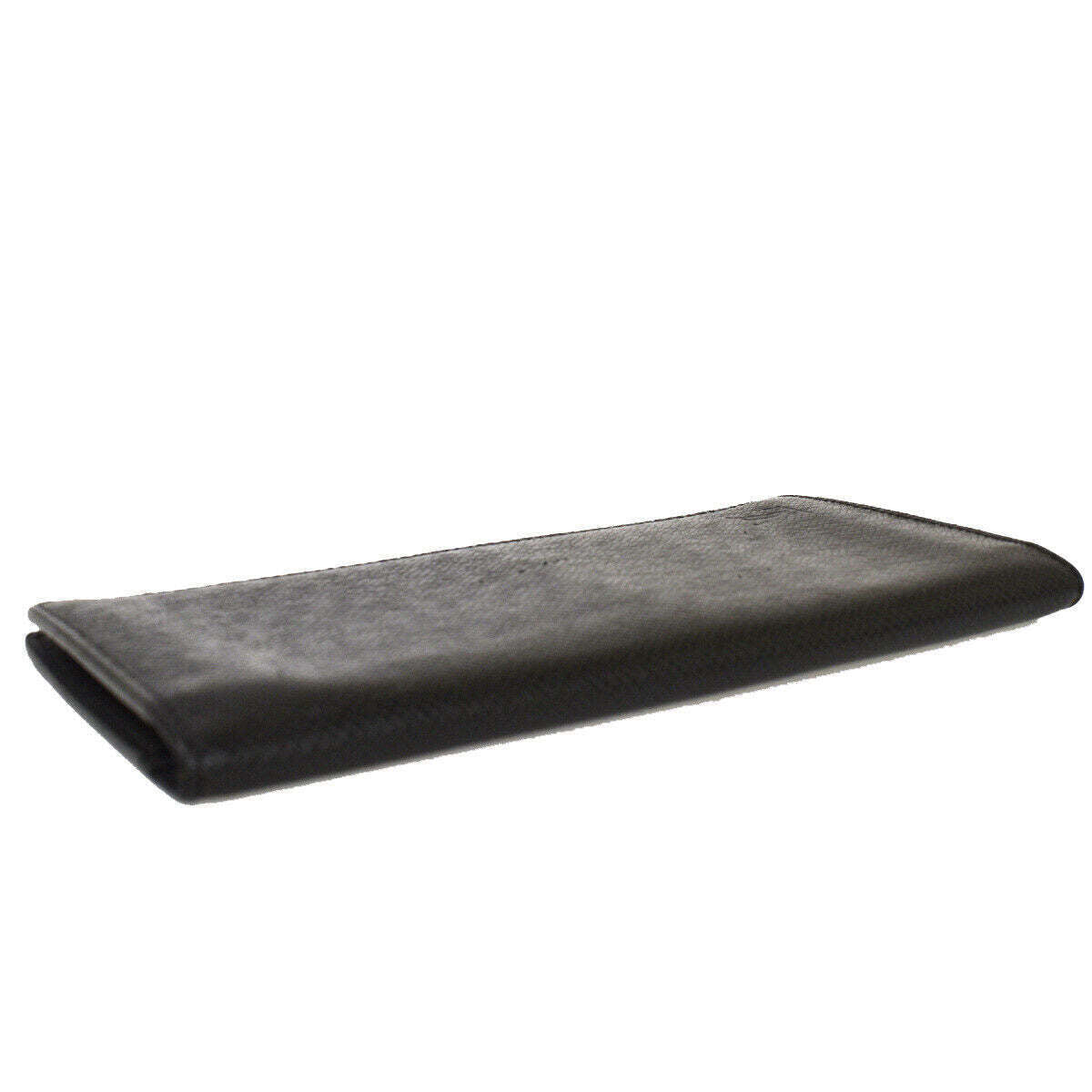 LOUIS VUITTON Portefeuille Long Bifold Wallet Taiga Leather Black M30541 04YC256