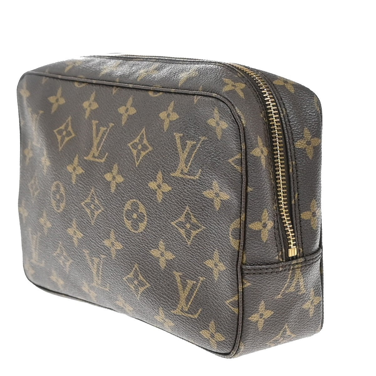 LOUIS VUITTON Trousse Toilette 23 Clutch Hand Bag Monogram Brown M47524 64EF958
