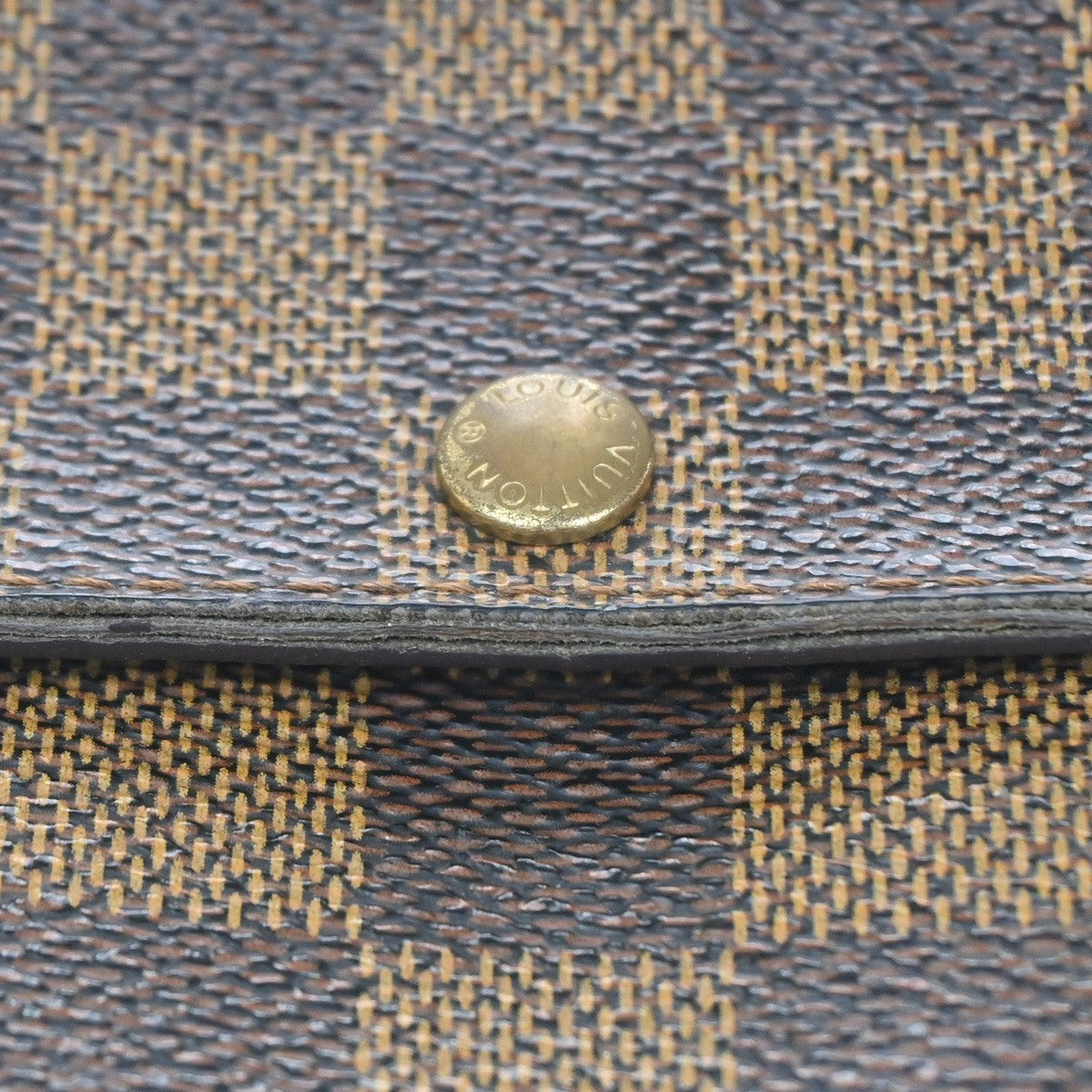 LOUIS VUITTON Porte Monnaie Credit Long Bifold Wallet Damier BN N61725 04KD006