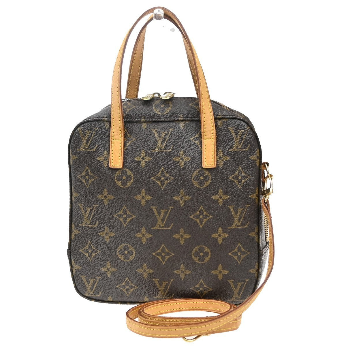 LOUIS VUITTON Spontini 2Way Shoulder Hand Bag Monogram Leather M47500 80KP306
