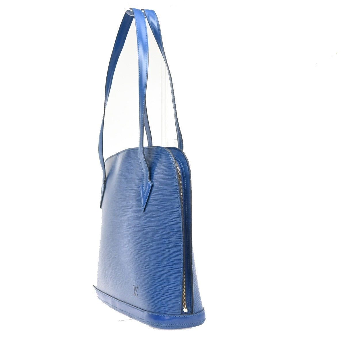 LOUIS VUITTON LV Lussac Shoulder Bag Epi Leather Blue France M52285 80MA281