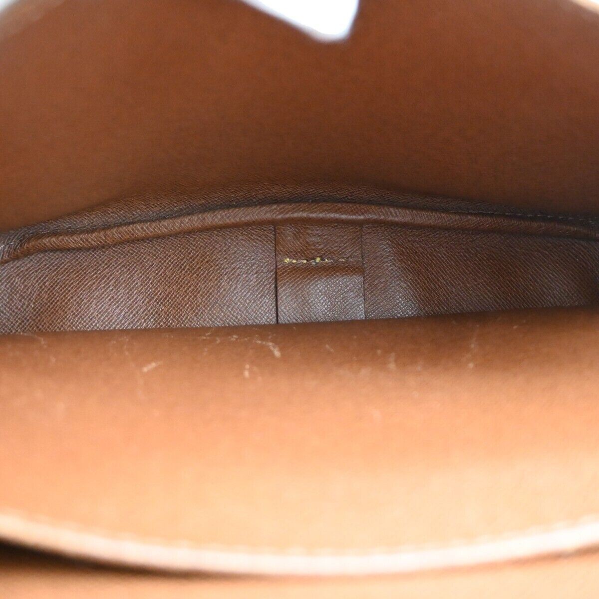 LOUIS VUITTON Cartouchiere GM Shoulder Bag Monogram Leather Brown M51252 83EA173