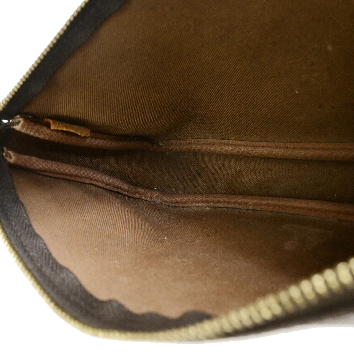 LOUIS VUITTON Pochette Accessoires Hand Bag Monogram Leather BN M51980 31YF611