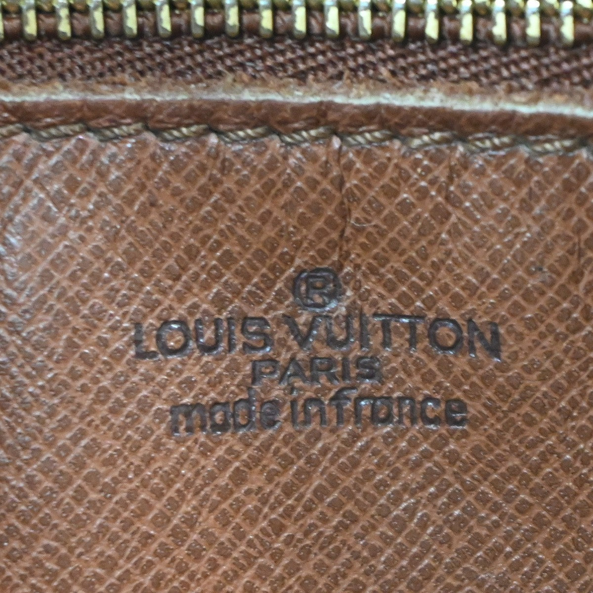 LOUIS VUITTON Jeune Fille MM Shoulder Bag Monogram Leather Brown M51226 33PA124