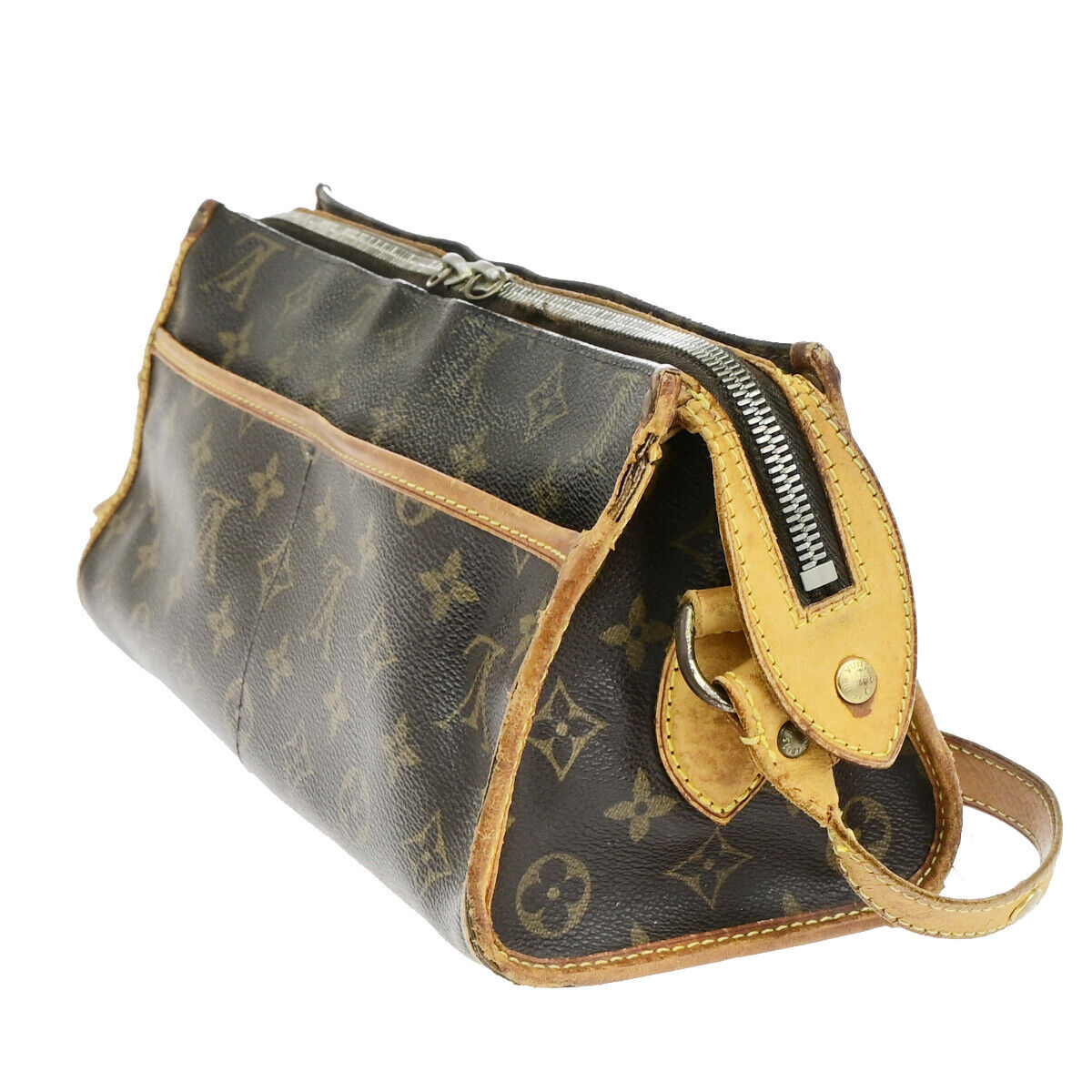 LOUIS VUITTON LV Popincourt Long Shoulder Bag Monogram Brown M40008 68YF466