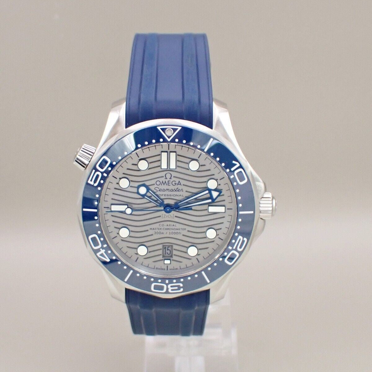 OMEGA Seamaster Diver 300M Watch Co-Axial 42mm Stainless Steel Blue 100LC512