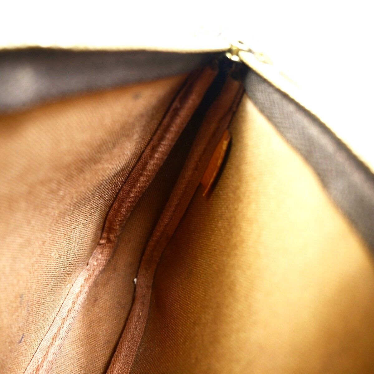 LOUIS VUITTON Pochette Accessoires Hand Bag Monogram Leather BN M51980 84EB026