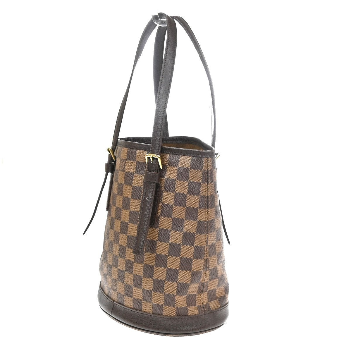 LOUIS VUITTON Marais Shoulder Bag Damier Ebene Leather Brown N42240 23YJ104