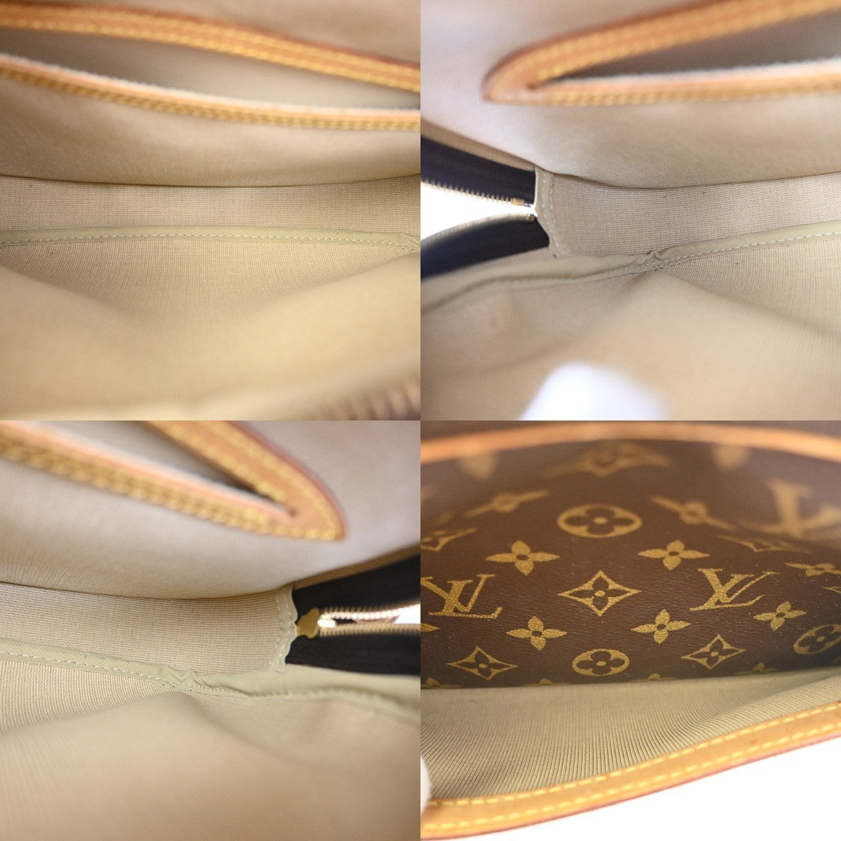 LOUIS VUITTON Reporter Crossbody Shoulder Bag Monogram Leather BN M45254 32KC942
